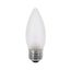4.5 Watt B11 LED Bulb - Frosted - Medium base - 2700K - 330 Lumens - 120 Volt (10 Pack)