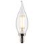 3 Watt CA10 LED Bulb - Clear - Candelabra Base - 2700K - 200 Lumens - 120 Volt (10 Pack)