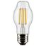 8 Watt BT15 LED Bulb - Clear - Medium Base - 2700K - 800 Lumens - 120 Volt (4 Pack)