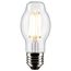 8 Watt BT15 LED Bulb - Clear - Medium Base - 2700K - 800 Lumens - 120 Volt (4 Pack)