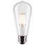 5 Watt ST19 LED Bulb - Clear - Medium Base - 2700K - 425 Lumens (8 Pack)