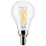 5.5 Watt A15 LED Bulb - Clear - Candelabra Base - 2700K - 450 Lumens (10 Pack)
