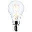 5.5 Watt A15 LED Bulb - Clear - Candelabra Base - 2700K - 450 Lumens (10 Pack)