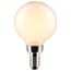 4.5 Watt G16.5 LED Bulb - White - Candelabra Base - 5000K - 120 Volt (10 Pack)