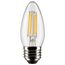 5.5 Watt B11 LED Bulb - Clear - Medium Base - 5000K - 120 Volt (10 Pack)