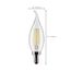 5.5 Watt CA10 LED Bulb - Clear - Candelabra Base - 5000K - 120 Volt (10 Pack)