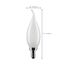 5.5 Watt CA10 LED Bulb - Frost Finish - Candelabra Base - 5000K - 120 Volt (10 Pack)