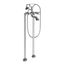 Weymouth 2 Handle Tub Filler Includes Hand Shower, Cross Handles (Chrome), S22105