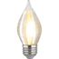 4 Watt C15 LED Bulb - Satin Spun - Clear - Medium base - 2700K - 300 Lumens - 120 Volt (5 Pack)