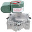1-1/2" Threaded Normally Closed 2-Way Pilot Operated Gas Shutoff Valve (120V)
