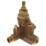1/2" Temptrol Pressure Balancing Tub/Shower Valve Body With Volume Control and Easy Service Stops