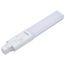 6W LED PL 2-PIN, GX23 Base, 27K/30K/35K/40K/50K CCT Selectable, 120-277V, Type B, Ballast Bypass (10 Pack)