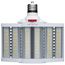 LED Shoe Box Lamp - 60/70/80 Wattage Selectable - 3K/4K/5K CCT Selectable - 120-277 Volt - White Finish (1 Pack)