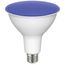 11.5 Watt PAR38 LED Bulb - Blue - 90 degree Beam Angle - Medium base - 120 Volt (4 Pack)
