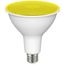 11.5 Watt PAR38 LED Bulb - Yellow - 90 degree Beam Angle - Medium base - 120 Volt (4 Pack)