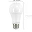 9.5 Watt - A19 LED Bulb - Frosted - 3000K - Medium base - 220 deg. Beam Angle - 120 Volt - Non-Dimmable (16 Pack)