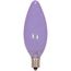 40 Watt B10 Incandescent Bulb - Full Spectrum - 2000 Average rated hours - 370 Lumens - Candelabra base - 120 Volt (10 Pack)