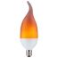 2 Watt LED Flame Bulb - B11 - Candelabra base - 120 Volt (4 Pack)