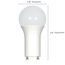 9.8 Watt - A19 LED Bulb - 4000K - GU24 base - 220 deg. Beam Angle - 120 Volt (1 Pack)
