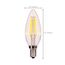 4.5 Watt B11 LED Bulb - Clear - Candelabra base - 2700K - 350 Lumens - 120 Volt (5 Pack)