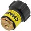 Shrub Sprinkler Head w/ 15' Brass Half Nozzle (Plastic)