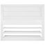 30" Master Flow Replacement Aluminum Automatic Whole House Fan Shutter