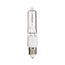 250 Watt Halogen - T4 1/2 Bulb - Clear - 2000 Average rated hours - 4200 Lumens - Mini Candelabra base - 120 Volt (6 Pack)