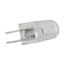 20 Watt Halogen - T3 Bulb - Clear - 2000 Average rated hours - 300 Lumens - Bi Pin G4 base - 12 Volt (20 Pack)