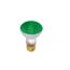 50 Watt R20 Incandescent Bulb - Green - 2000 Average rated hours - Medium base - 130 Volt (10 Pack)