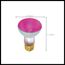 50 Watt R20 Incandescent Bulb - Pink - 2000 Average rated hours - Medium base - 130 Volt (10 Pack)