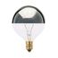 40 Watt G16 1/2 Incandescent Bulb - Silver Crown - 1500 Average rated hours - 384 Lumens - Candelabra base - 120 Volt (24 Pack)