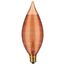 25 Watt C11 Incandescent Bulb - Spun Amber - 4000 Average rated hours - Candelabra base - 120 Volt (10 Pack)