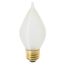 40 Watt C15 Incandescent Bulb - Spun White - 4000 Average rated hours - 316 Lumens - Medium base - 120 Volt (10 Pack)