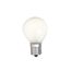 10 Watt S11 Incandescent Bulb - Frost - 1500 Average rated hours - 80 Lumens - Intermediate base - 120 Volt (40 Pack)