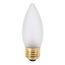 25 Watt B11 Incandescent Bulb - Frost - 1500 Average rated hours - 200 Lumens - Medium base - 120 Volt (30 Pack)