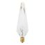 25 Watt HX10.5 Incandescent Bulb - Clear - 1500 Average rated hours - 175 Lumens - Candelabra base - 120 Volt (12 Pack)
