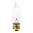 25 Watt CA10 Incandescent Bulb - Clear - 1500 Average rated hours - 210 Lumens - Medium base - 120 Volt (30 Pack)