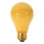 40 Watt A19 Incandescent Bulb - Yellow - 2000 Average rated hours - Medium base - 130 Volt (40 Pack)