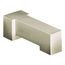 90 Degree Non Diverter Tub Spout (Brushed Nickel), S3898BN