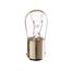 6 Watt S6 Incandescent Bulb - Clear - 2500 Average rated hours - 30 Lumens - DC Bay base - 130 Volt (50 Pack)