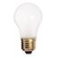 15 Watt A15 Incandescent Bulb - Frost - 2500 Average rated hours - 100 Lumens - Medium base - 130 Volt (40 Pack)