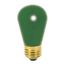 11 Watt S14 Incandescent Bulb - Ceramic Green - 2500 Average rated hours - Medium base - 130 Volt (40 Pack)