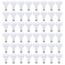 8.5 Watt - BR30 LED Bulb - 2700K - 80 CRI - Medium Base - 120 Volts - Dimmable (48 Pack)