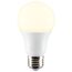 9.8 Watt - A19 LED Bulb - Omni-directional - 3000K - Medium base - 220 deg. Beam Angle - 120 Volt (8 Pack)
