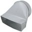 3-1/4" x 10" to 8" Round Duct Transition