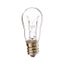 6 Watt S6 Incandescent Bulb - Clear - 1500 Average rated hours - 40 Lumens - Candelabra base - 24 Volt (10 Pack)