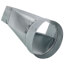 3-1/4" x 14" to 8" Round Vertical Discharge Transition