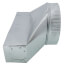3-1/4" x 14" to 8" Round Vertical Discharge Transition
