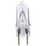 20 Watt Halogen - T4 Bulb - Clear - 2000 Average rated hours - 180 Lumens - Bi Pin G8 base - 120 Volt (8 Pack)