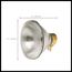 65 Watt PAR38 Incandescent Bulb - Clear - 2000 Average rated hours - 765 Lumens - Side Prong base - 120 Volt (3 Pack)